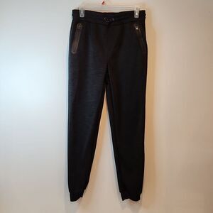 Ring Of Fire Leggings Joggers Stretch Pants Women's Size XL Black EUC